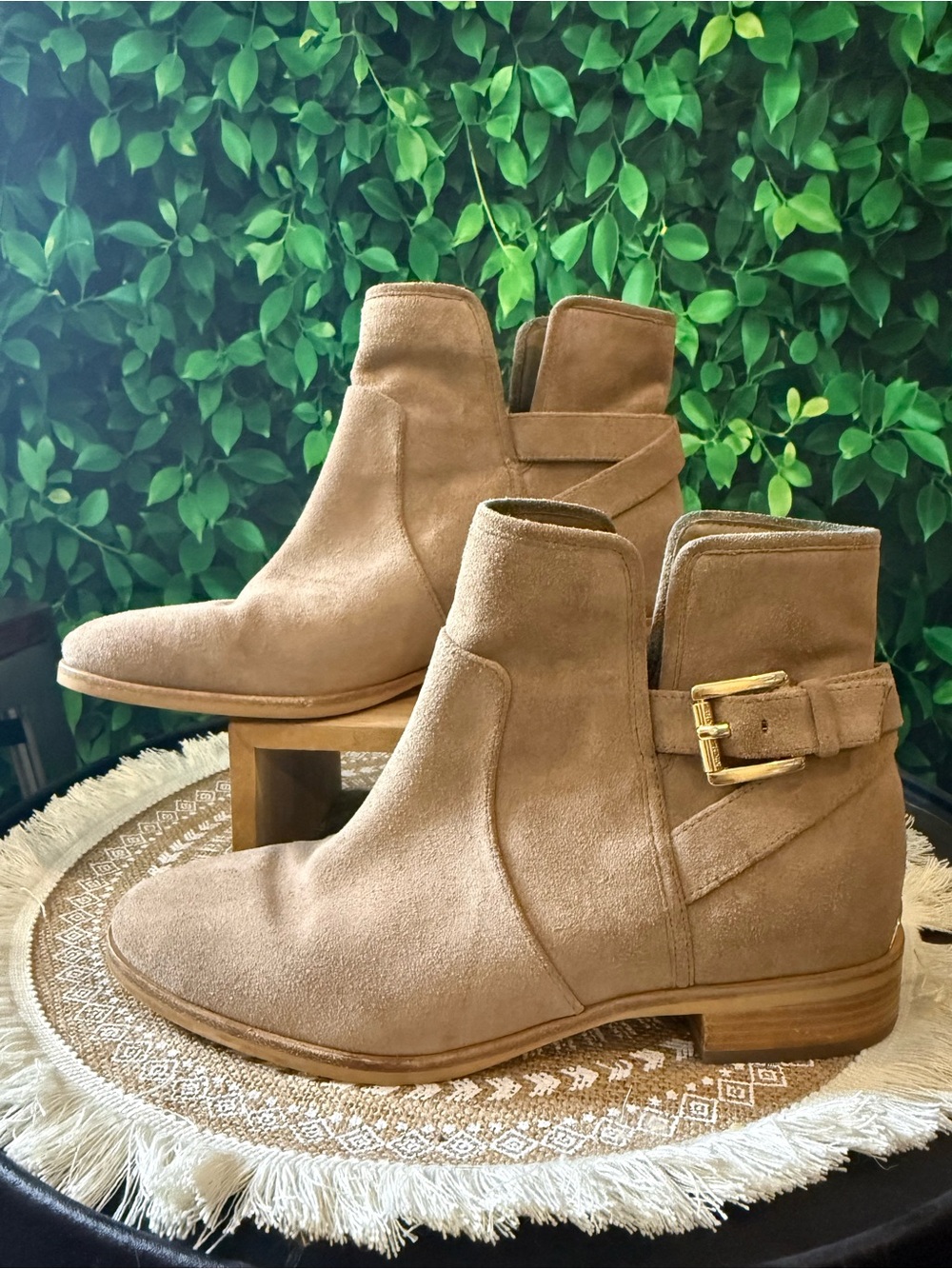 Women’s Michael Kors Suede Ankle Boots